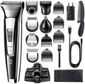 Electric Razors for Men All in one Facial Body Grooming kit Electric Shaver for Men Beard Hair Trimmer pro Shaving Machine Washable Razor Rechargeable