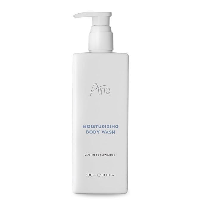 Aria Moisturizing Body Wash - Scented with Cedarwood Green Mandarin Lavender - Vegas Hotel Body Wash - 10 oz