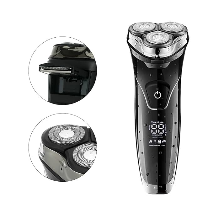 Head Shavers for Bald Men Shaver Professional Shaving Machine Electric Razor Waterproof Beard Trimmer Rechargeable Hair Trimmer Shaver for Men