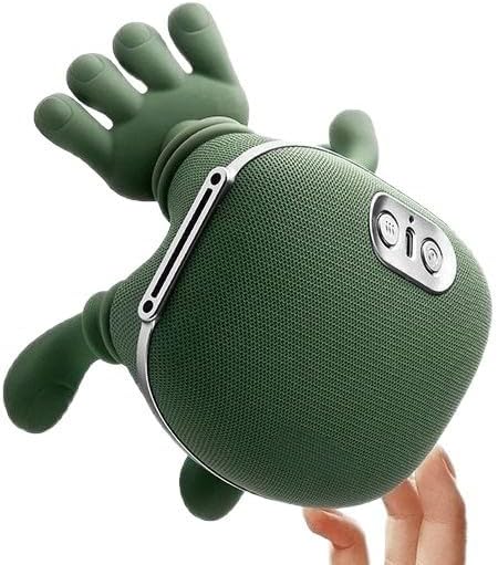 4D Deep Kneading Neck and Shoulder Massager with Heat Portable Electric Massage Pillow for Pain Relief - Hands-Free Rechargeable for Home Office Travel Use