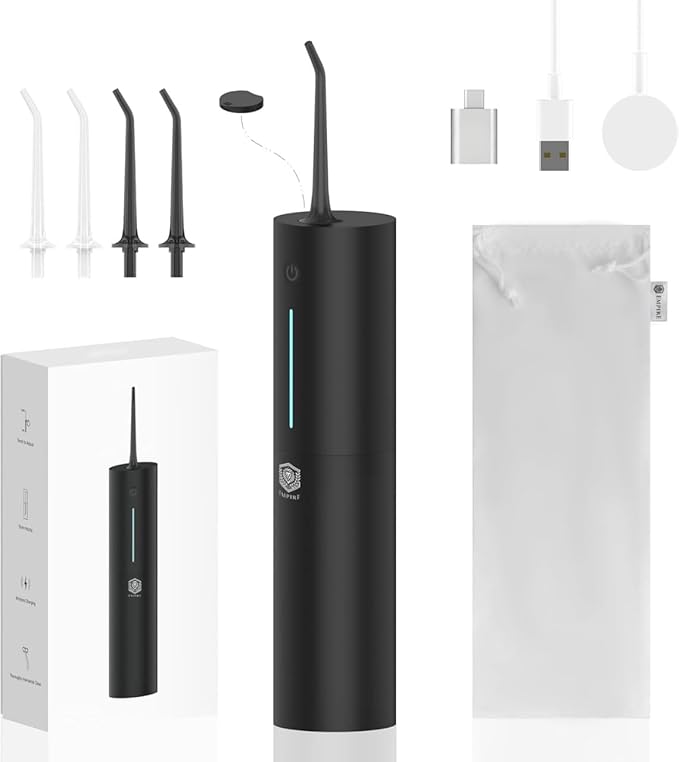 Water Flosser Magnetic Charging Touch Bar Control Travel Size
