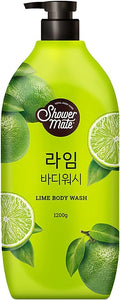 Natural Body Wash 42.3 fl oz 1.2 kg (Lime)