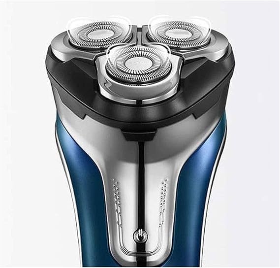 Electric Razor Rechargeable Electric Shaver 100% Waterproof Wet &amp Dry Rotary Shavers for Men Electric Shaving Razors with Pop-up Trimmer LED Display
