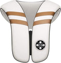 Neck Shoulder Back Massager with Heat - Shiatsu Neck Massager Present for Men/Women/Mom/Dad - Deep Kneading Massage for Neck Back Shoulder Waist Leg Feet and Muscle