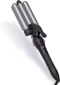 DAN Technology 3 Barrel Gray Curling Iron Wand Hair Waver