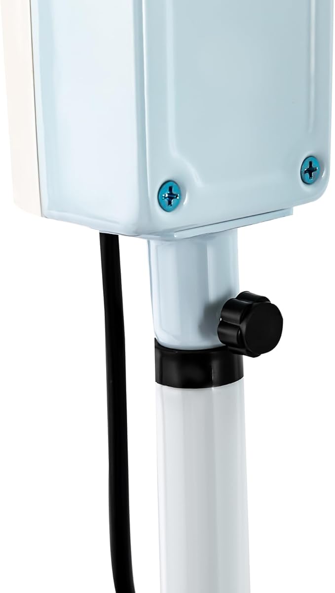 Infrared Heat Lamp 110V/250W Height Adjustable Standing Far Infrared Lamp with Wheels Pain Relief Light Infrared Light Rotating Therapy Light