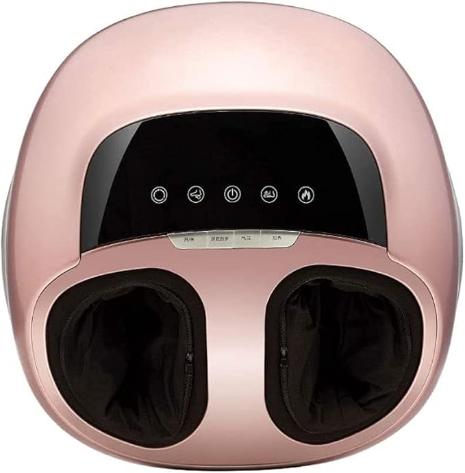 Shiatsu Foot Massager Electric Foot Massage Machine Rolling and Pressure Massage Foot Massager with Heat for Deep Kneading Therapy Suitable for Home or Office Use (Color : Pink)