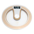 Scales for Body Weight Digital LCD Electric Body Weight Scale 0.2-180kg Weighing Range Kilograms Pounds Catty Three Unit Conversion Functions(Gold)