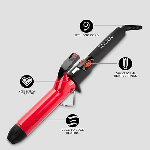 FHI Heat Platform Tourmaline Ceramic Professional Curling Iron