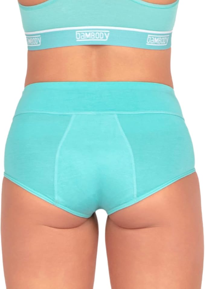 Bambody Absorbent Panties Period Underwear for Women and Teens - All-Day Long - Overnight Protection- Postpartum Leakproof