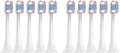 10pcs Replacement Brush HeadsCompatible for T300 T500 Toothbrush Head Soft Nozzles(10pcs Pink)