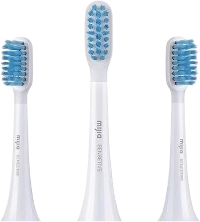 Compatible for XIAOMI MIJIA ADAPTS T500/T300MIJIA Electric Toothbrush Head Sensitive Type 3 Soft Hair Small Brush Heads