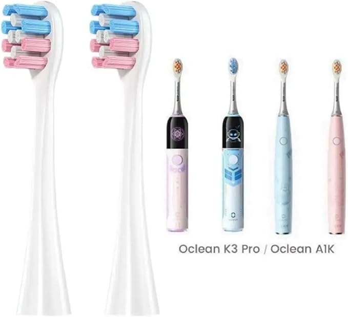 Replacement Toothbrush Head Compatible for Oclean Children's Electric A1K/K3/K3PRO/P3K6/P3K7 Soft Bristles Accessory(16pcs)