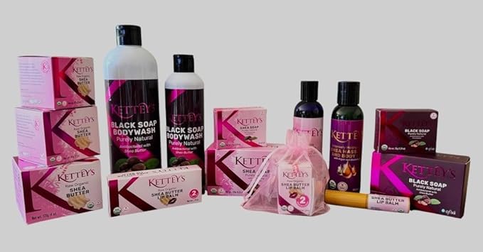 KETTEY'S BLACK SOAP BODY WASH (500ml)
