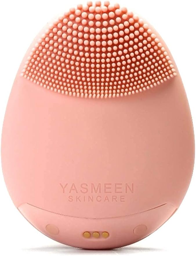 Sonic Facial Cleansing Brush Waterproof Electric Face Cleansing Brush Device for Deep Cleaning|Gentle Exfoliating|MassagingRechargeableYasmeen Skincare Co.