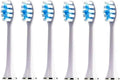 Replacement Toothbrush HeadsCompatible for Revyline RL010 Electric Accessories Soft Cleaning Bristle Nozzles(White)