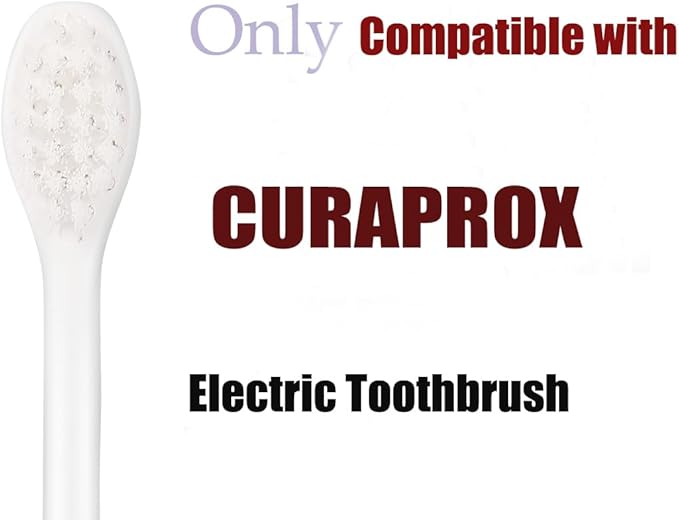 Pcs Replacement Toothbrush Heads for Curaprox Hydrosonic Electric Toothbrush Adults White