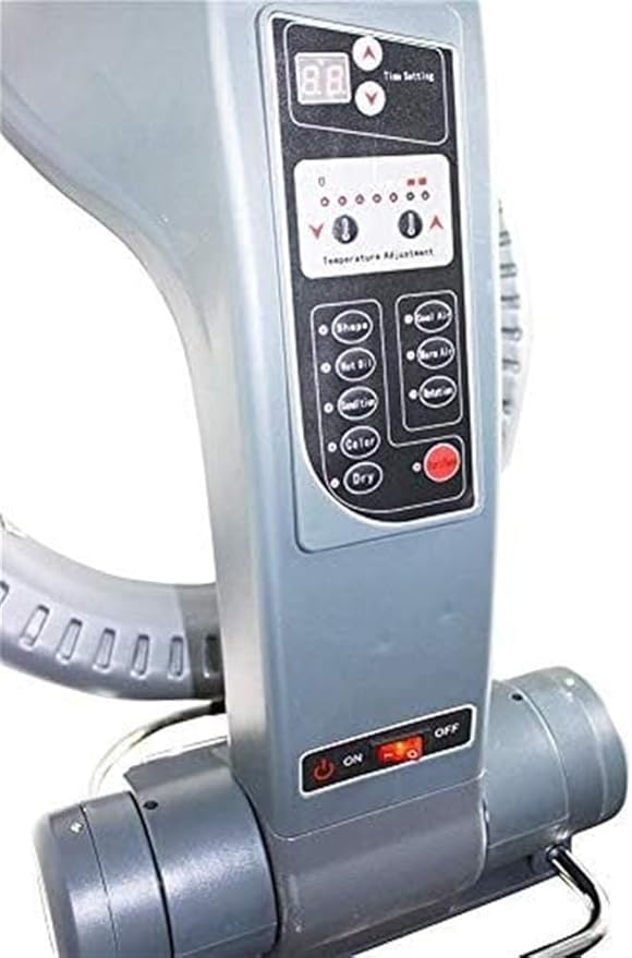 Salon Orbiting Hair Dryer Digital Control Infrared Hair Color Perm Processor Dryer Accelerator w/Wall Mount System Adjustable Timer and Temperature