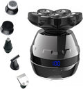 Head Shaver for Men 6 in 1 Electric Shaver 6 Head Razor Electric Bald Machine Beard Razor Full Body Wash Wet &amp Dry