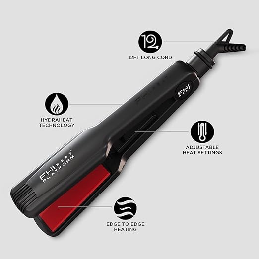 FHI Heat Platform Pro Styling Tourmaline Hair Straightener for All Hair Types