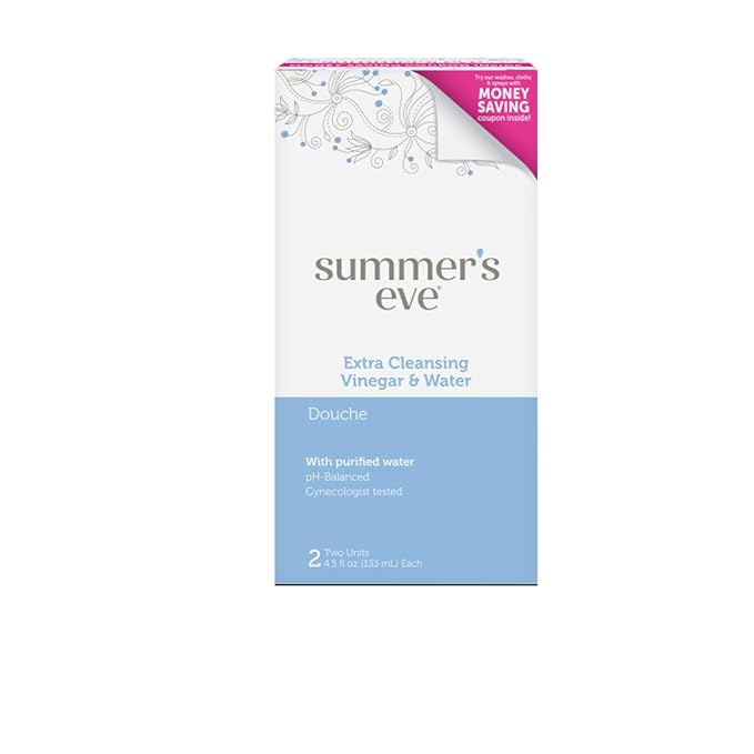Summer's Eve Extra Cleansing Vinegar &amp Water Douche 2 Ct (Pack of 12)