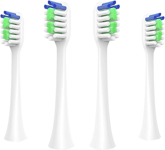 Replacement Toothbrush Heads Compatible for E10/E10C/E10S/F10 16PCS(16black)
