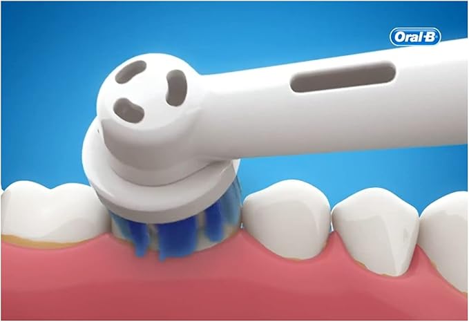 Oral-B Genuine Precision Clean Replacement White Toothbrush Heads Refills for Electric Toothbrush Deep and Precise Cleaning Mailbox Size Pack of 8