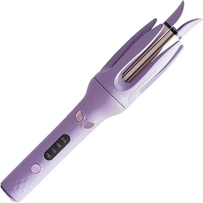 Curly Irons for Hair – Heated Curling Device Fast Hair Curler | 4-Level Temperature Wand Smooth Barrel Curl Iron for Travel Events Quick Hairstyling Long or Short Hairs Types