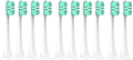 10pcs Replacement Brush HeadsCompatible for T300 T500 Toothbrush Head Soft Nozzles(10pcs Green)