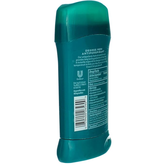 Degree Men Anti-Perspirant Deodorant Invisible Stick Extreme Blast - 2.7 oz Pack of 6