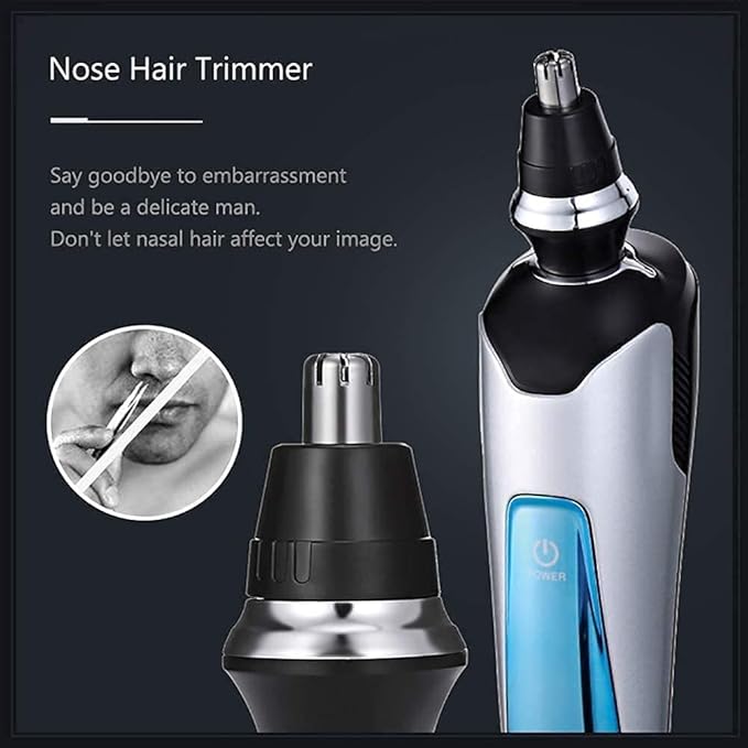 Electric Razor for Men - 4 in 1 Shavers for Men - USB Rechargeable Electric Shavers for Men - Cordless Waterproof Hair Trimmer for Men (110V-240V)