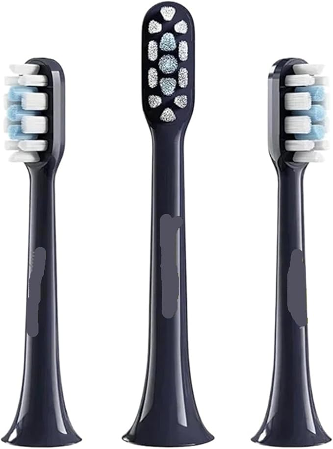 Compatible for Sonic Electric Toothbrush Head T100 T200 T300 T301 T302 T700 Replacement Heads Soft Bristle Brush(T302 Head White)