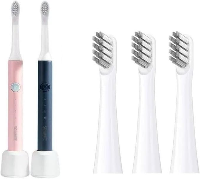 Replacement Toothbrush HeadsCompatible for SOOCAS EX3 Bristles（16PCS ）(16pcs Pink)