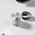 Electric Shaver 3 Floating Head Razor Shavers for Men USB Rechargeable Beard Shaver Waterproof Shaving MachineGifts for Friends and Family (White)