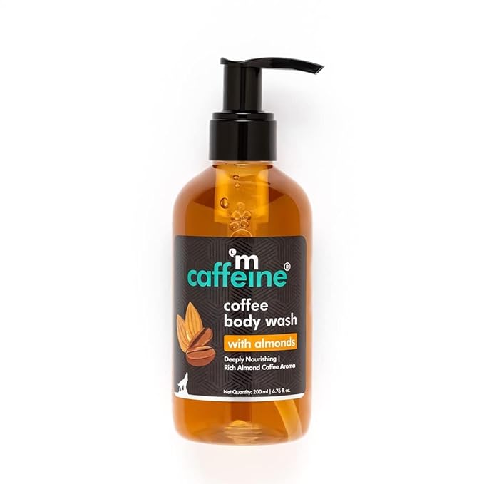 SENTA Body Wash with Almonds | De-Tan &amp Deep Cleansing Shower Gel | Enriched with Vitamin E &amp in Energizing Nutty Almond Aroma | Suitable for All Skin Types | For both Men &amp Women (200ml)