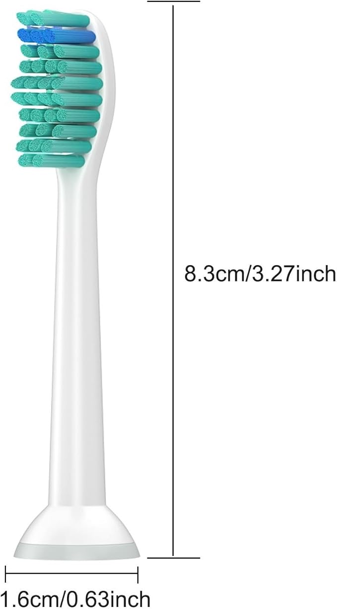 Electric Toothbrush Replacement Heads Soft Bristles Nozzles Tooth BrushCompatible for Care Oral Care(16pcs)
