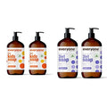 Everyone 3-in-1 Kids Soap Body Wash Bubble Bath Shampoo 32 Ounce (Pack of 2) &amp 3-in-1 Soap Body Wash Bubble Bath Shampoo 32 Ounce (Pack of 2) Lavender and Aloe
