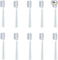 Replacement Toothbrush Heads ONLY Compatible with PHYLIAN H8 /COULAX H8 /COULAX C8Brush Head for PHYLIAN H8 /COULAX H8 /COULAX C8 10 Pack White