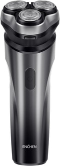 BlackSton Electric Razor for Men Rotating Head Cordless Shaver Reable Portable Razor Wet and Dry Use Waterproof