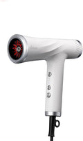 YA-MAN SPA Styler Blow Dryer + Scalp MassageIonic Reset Technology Hair Dryer with Diffuser Attachment - Quiet Lightweight and Powerful (White)