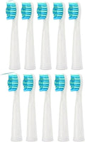 Toothbrush Heads Bristle Replacement Brush Suitable for S Accessories(10whtie)