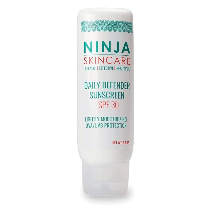 SPF 30 Face Sunscreen – Daily Defender Lightweight Broad Spectrum UVA/UVB Protection for Daily Wear