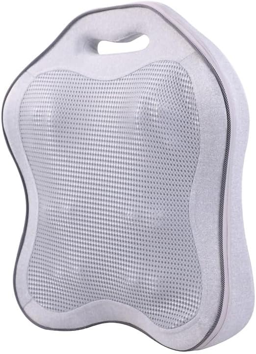 Back Massager with Heat Neck Massager for Pain Relief Deep Tissue 3D Kneading Massage Pillow for Back Neck Shoulder Legs Gift for Mom and Dad
