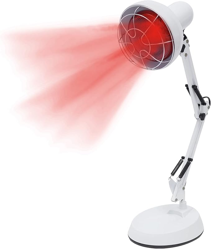 Infrared Light 150W Near Red Light Therapy Heat Lamp for Body Neck Ache Muscle Joint Back Pain Portable Infrared Heat Lamp