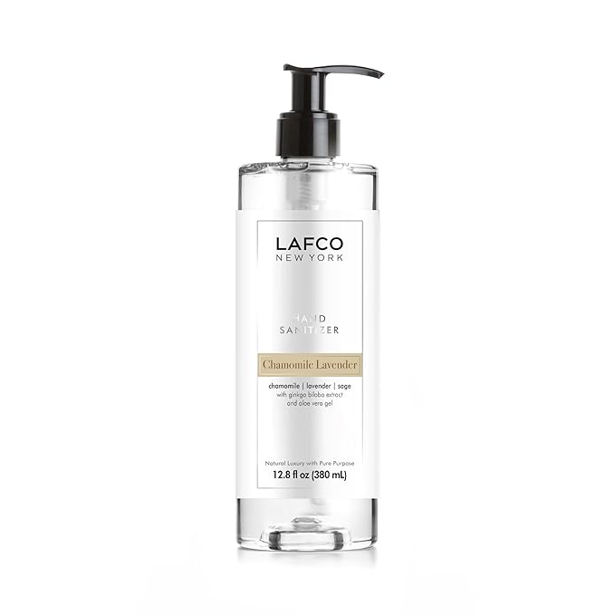 LAFCO New York Hand Sanitizer Chamomile Lavender - 12.8 fl oz - Purifies &amp Hydrates - FDA Approved - Cruelty Free
