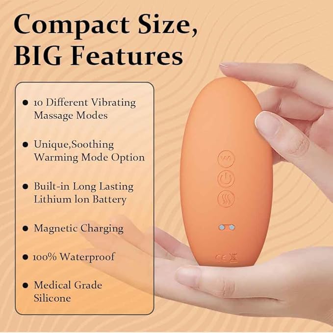 TMJ Relief Products Jaw Massager with Dual Motor Vibrating- Gentle Vibration for TMJ Massage Heating Tool for Pain Relief Tension Stiffness and Headaches