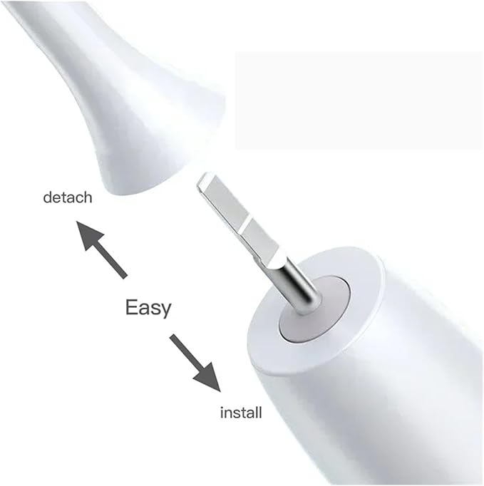 6/12pcs Toothbrush Heads Compatible for X3/X3U/X5 Soft Bristle Brush Vacuum Packed(12VanGoghGreen)