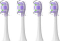 4PCS Replacement Brush Heads ForCompatible for Xiaomi Oscillation Electric Toothbrush Pro Mijia MES610 MES609 Head Soft Bristle(Purple)