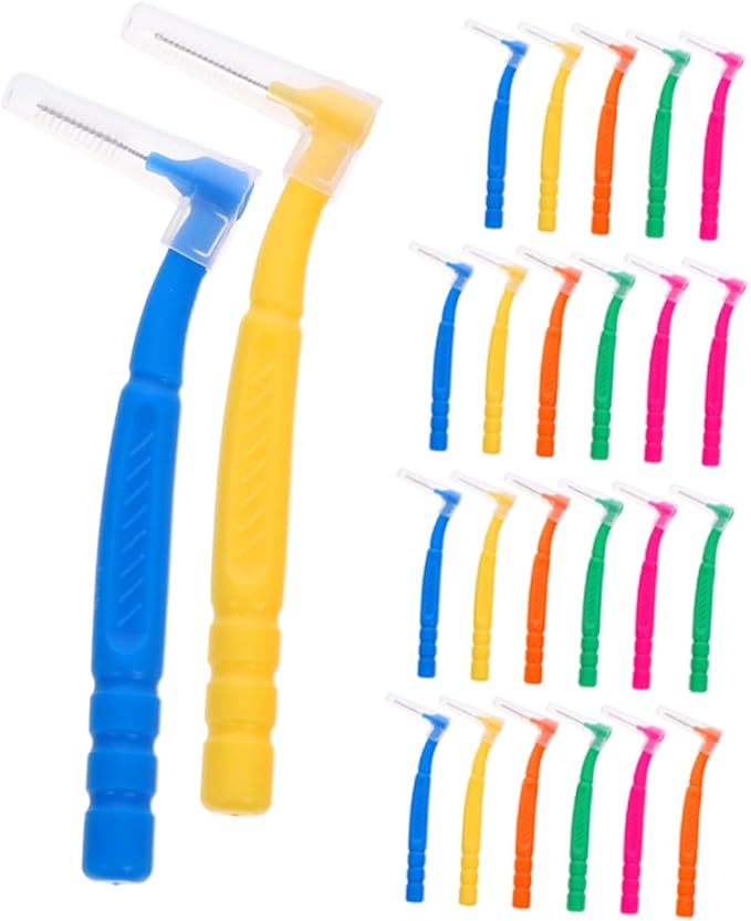 90pcs Interdental Brush for Cleaning Shaped Oral Care Tools for and Wisdom for Home Use