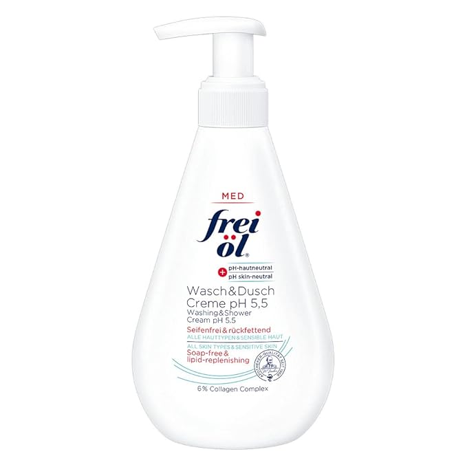 Frei Oel Wasch Und Dusch Creme (Wash And Shower Cream) Ph 5.5 16.91 Fl Oz